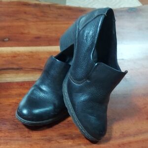 BOC Black Heeled Boots for Women